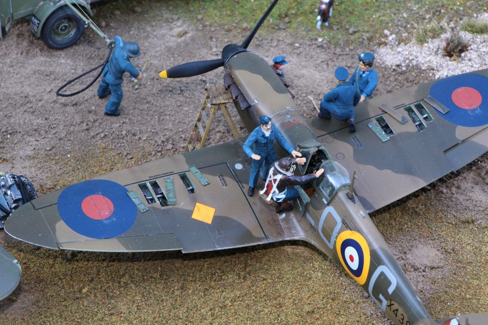 Feldo diorama Battle of Britain - foto povečava