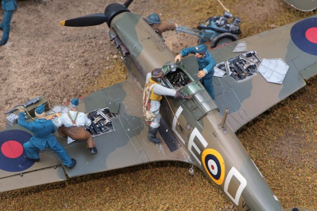 Feldo diorama Battle of Britain - foto