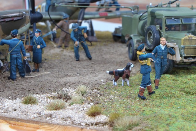 Feldo diorama Battle of Britain - foto