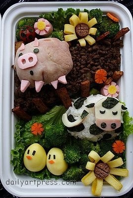 Japonska hrana - BENTO - foto