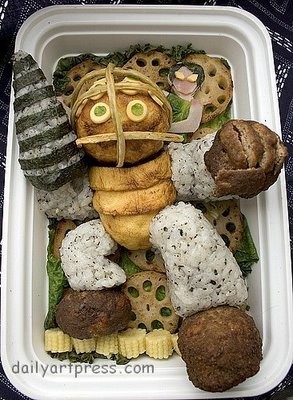Japonska hrana - BENTO - foto povečava