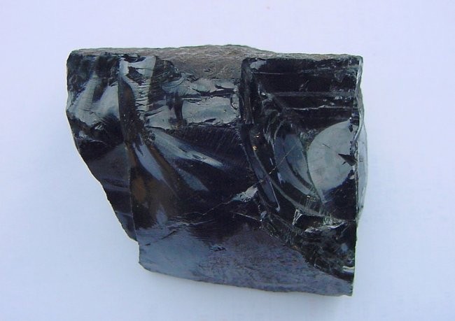 Santorini, junij 2005 - obsidian - 10 x 10 cm