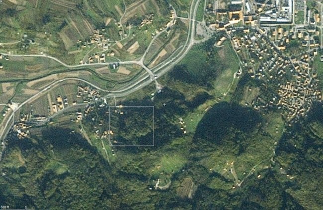 Lepoglava, Hrvaška - Gaveznica (Kameni vrh) iz zraka - 02.08.2008