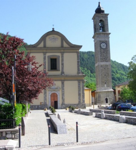 Italija, provinca Bergamo, vas Colere (23-25.06.09) - cerkev