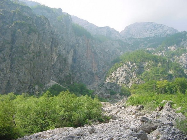Kalcit - Kurja dolina, leva stran