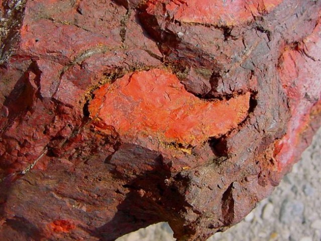 Jaspis, hematit - Idrijsko (detail)
