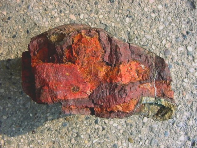Jaspis, hematit - Idrijsko (15 x 24 cm)