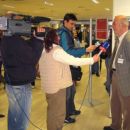 Otvoritev in intervju za RTV - g. Miran Trontelj