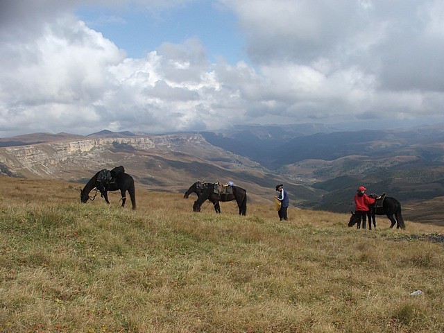 Kavkaz na konjih - foto povečava