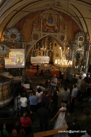 Poroka Marjeta in Andrej 15.8.09 - foto