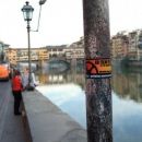 Firenze - Ponte S.Trinita, Ponte Vecchio in background (prestige)