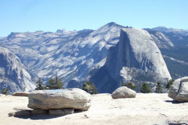 Half Dome from the Sentinel Dome