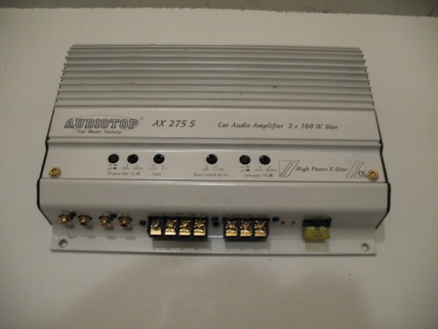 Bass controll 12 dB 60 Hz
lowpass 12 dB 50 Hz 500 Hz