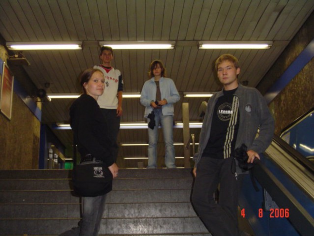 Z justi v münchni - avgust 2006 - foto