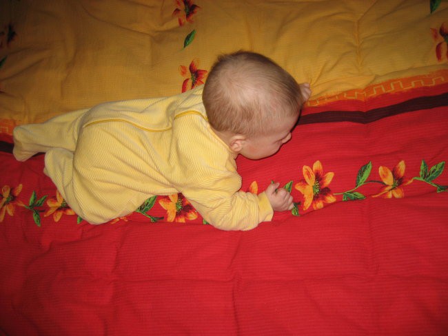 Igor 5 in 6 mesecev - foto povečava