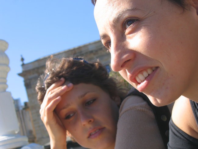 Jst pa Azu na severu Spanije, pri njej na obisku... mesto Gijon... 2.10.06