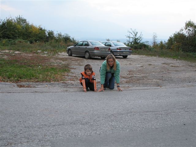 Tim & avtomobilček - foto povečava