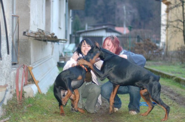 Iro na obisku pri Arču - foto