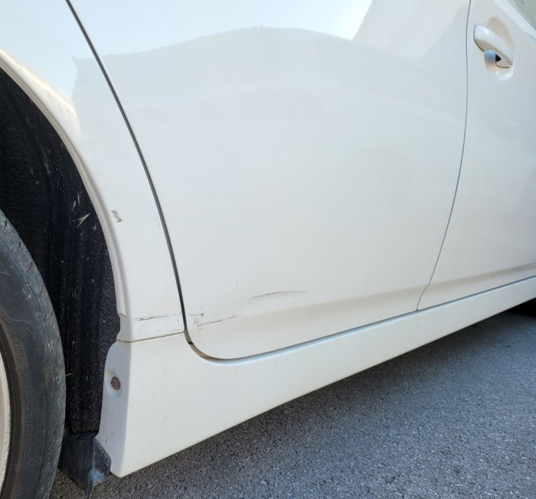 Prius poškodba zadaj D