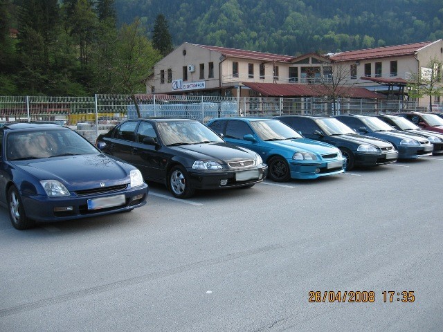 Honda krof meeting Trojane 2008 - foto