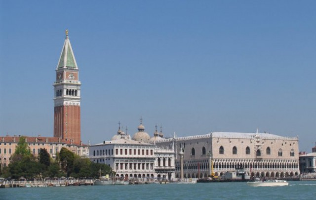 Piazza San Marco from boat