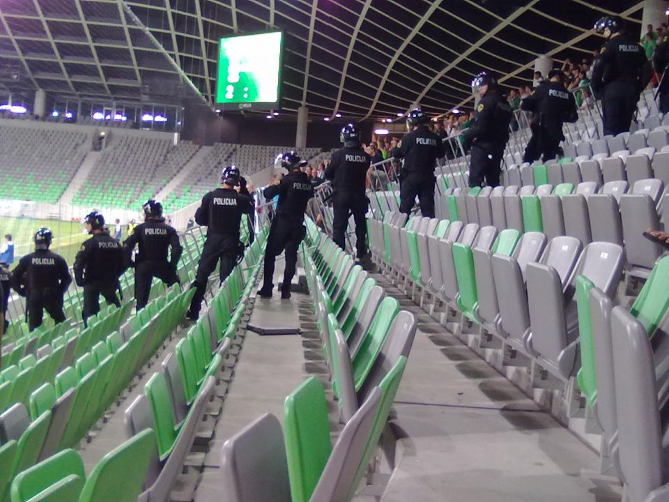 Stadion Stožice - Policija
