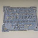 Spominska tabla na rojstni hiši Josipa Jurčiča