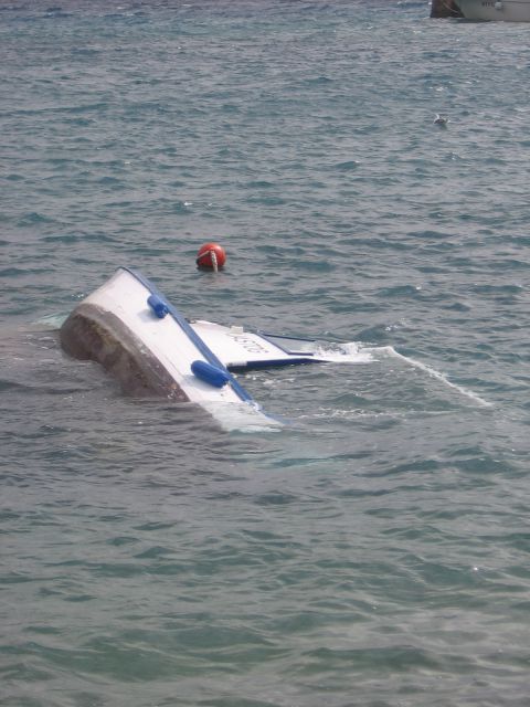 Potopljena barka / Martinšćica