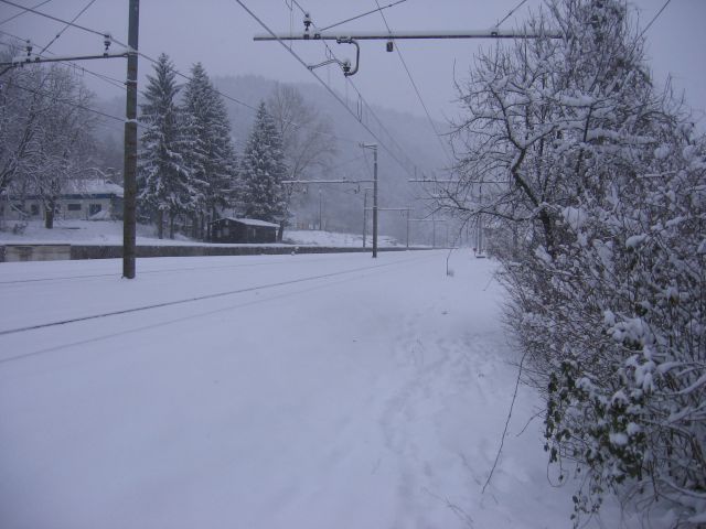 Litija - sneg