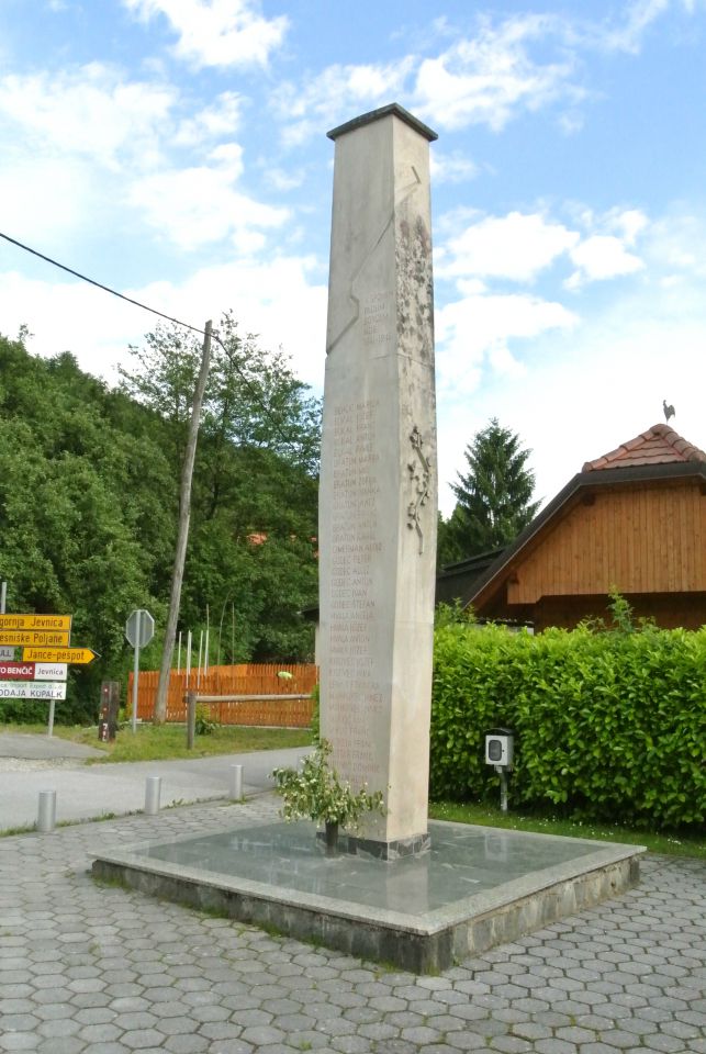 Spomenik NOB Jevnica