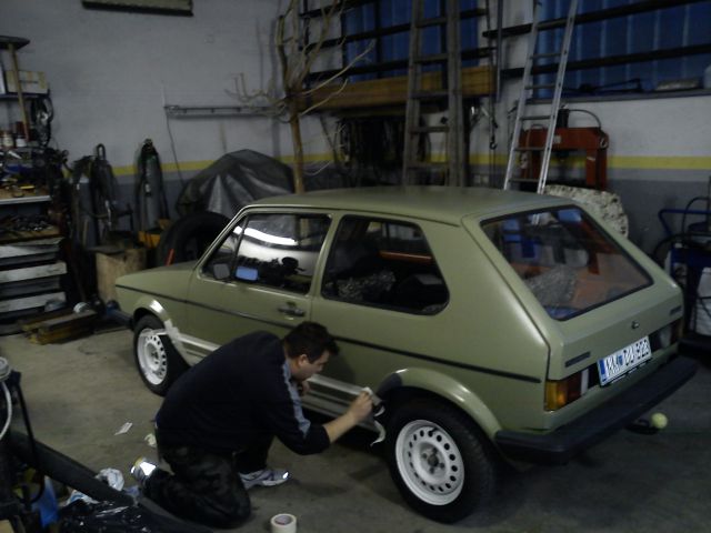 Prenova golf mk1 - foto