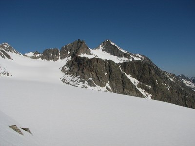 Willderkogel. Ob pogledu nanj so vsi pobegnili na sosednji vrh.