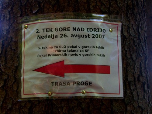 Gore nad Idrijo, SLO pokal - foto povečava