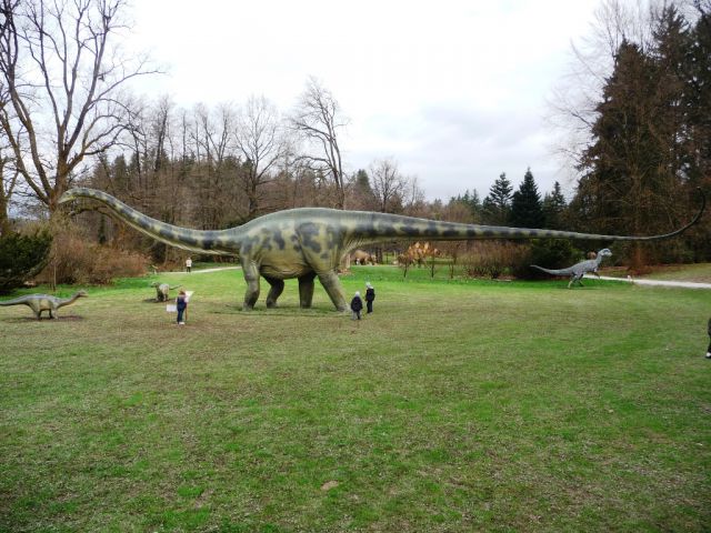 Arboretum - razstava dinozavrov - foto
