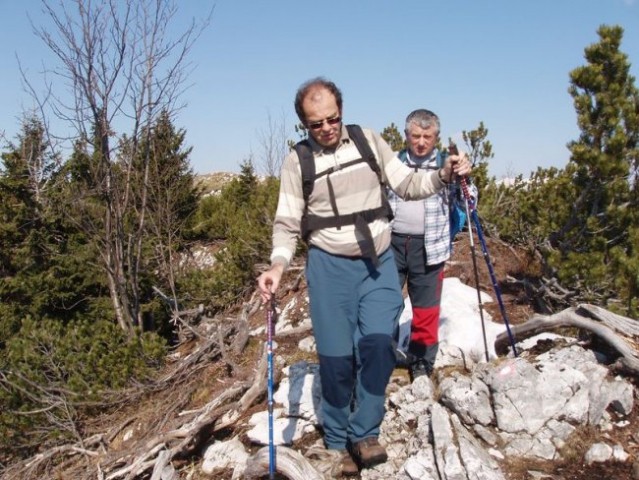 20080427 Kriška gora,Tolsti vrh,V in M Poljan - foto