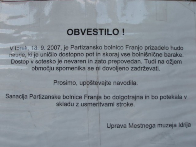 20080920 Porezen, Franja, Lubnik, Grmada, Kri - foto