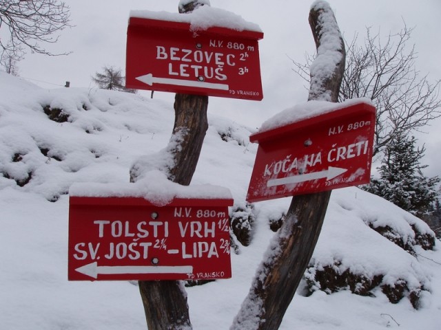 20090125 Vransko-Čreta-Tolsti vrh-Sv.Jošt, Še - foto