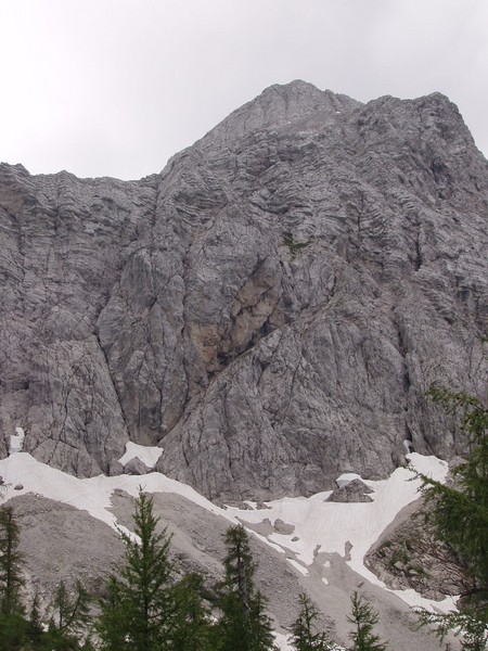 20090704 Vršič Sleme Tamar vmes M.Mojstrovka  - foto povečava