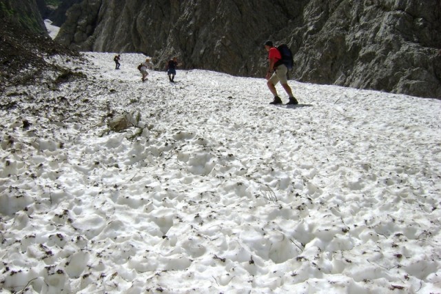 20090704 Vršič Sleme Tamar vmes M.Mojstrovka  - foto