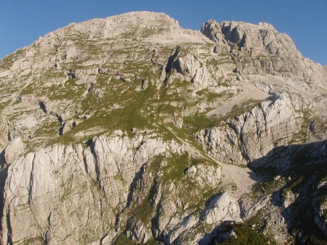 20090826 Vrata Luknja Plemenice Triglav Kreda - foto