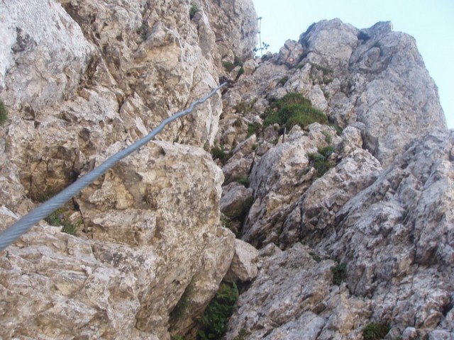 20090826 Vrata Luknja Plemenice Triglav Kreda - foto