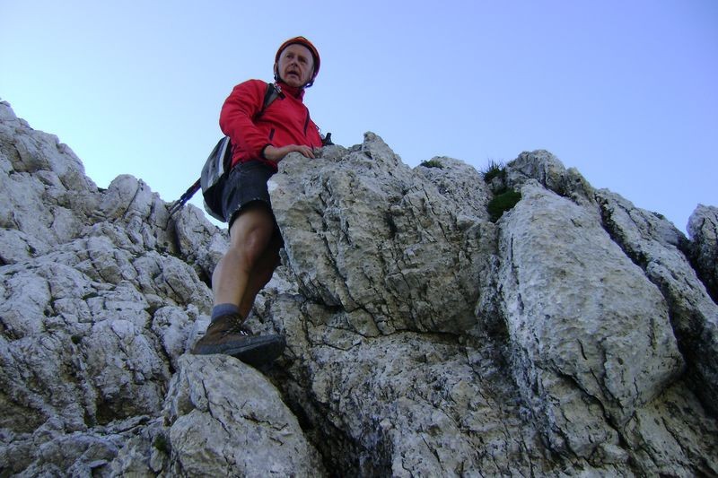 20090826 Vrata Luknja Plemenice Triglav Kreda - foto povečava