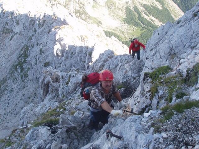 20090826 Vrata Luknja Plemenice Triglav Kreda - foto