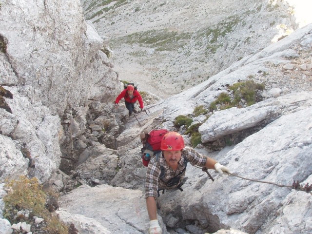 20090826 Vrata Luknja Plemenice Triglav Kreda - foto