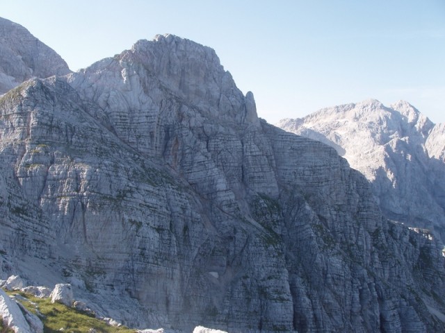 20090826 Vrata Luknja Plemenice Triglav Kreda - foto