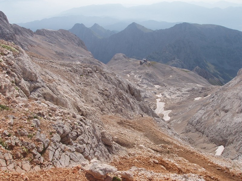 20090826 Vrata Luknja Plemenice Triglav Kreda - foto povečava