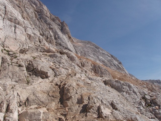 20090826 Vrata Luknja Plemenice Triglav Kreda - foto