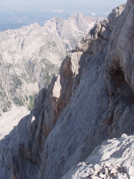 20090826 Vrata Luknja Plemenice Triglav Kreda - foto