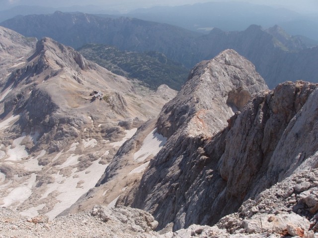 20090826 Vrata Luknja Plemenice Triglav Kreda - foto