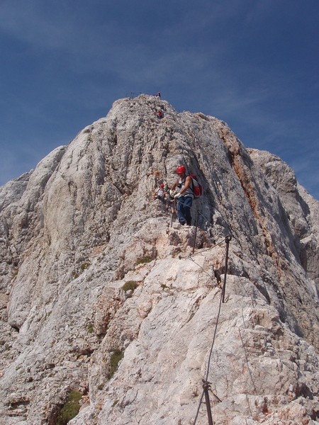 20090826 Vrata Luknja Plemenice Triglav Kreda - foto